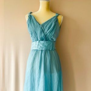 Vintage Molton blue midi dress EU 40